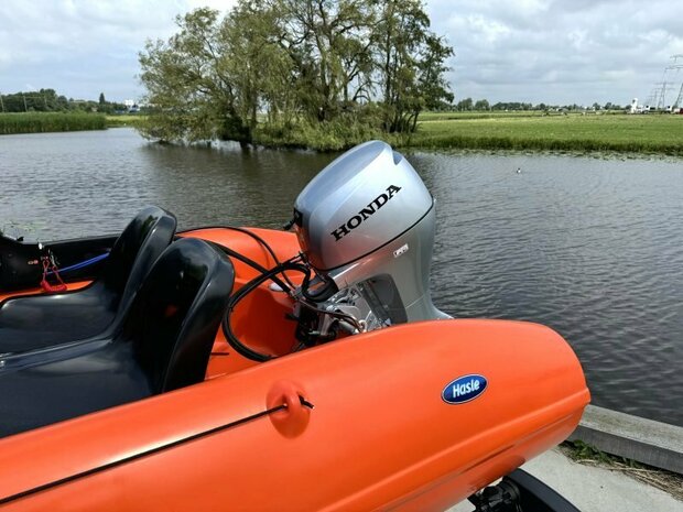 DEMO BOOT Nieuwe Hasle Summerfun met Honda 8 pk