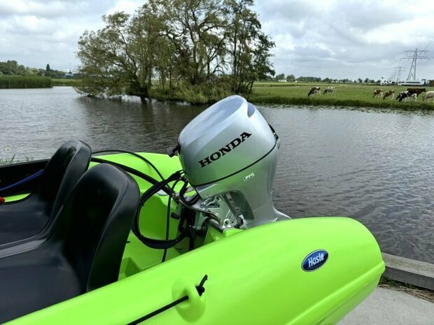 DEMO BOOT Nieuwe Hasle Summerfun met Honda 8 pk