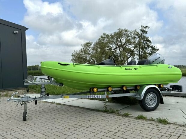 DEMO BOOT Nieuwe Hasle Summerfun met Honda 8 pk