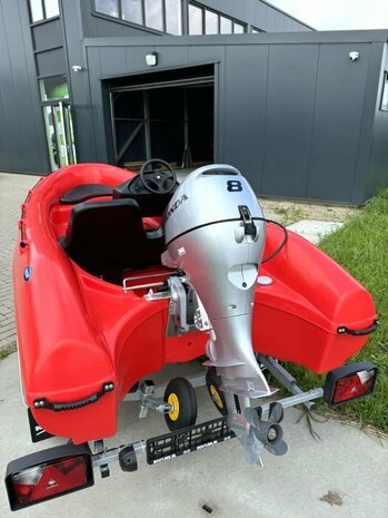 DEMO BOOT Nieuwe Hasle Summerfun met Honda 8 pk