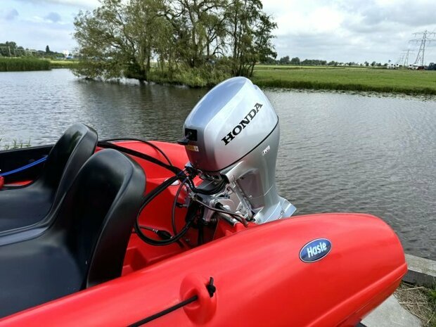 DEMO BOOT Nieuwe Hasle Summerfun met Honda 8 pk