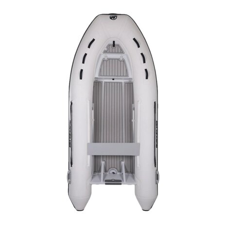 Quicksilver Aluminium RIB Hypalon (Aluminium 3D Bodem) (Wit)